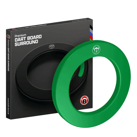 Bull's DE Premium PU Dartboard Surround-4-Green-Premier Darts