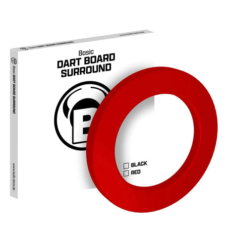 Bull's DE Basic PU Dartboard Surround-3-Red-Premier Darts