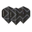 Winmau Prism Delta Metallic Black Premium Standard Dart Flights-1-Premier Darts