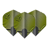 Winmau Prism Delta MvG Green & Black Premium Standard Flights-1-Premier Darts