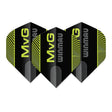 Winmau Prism Delta MvG Black & Green Logo Premium Standard Flights-1-Premier Darts