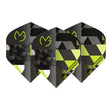 Winmau Prism Delta MvG Logo Green Premium Standard Flights-1-Premier Darts