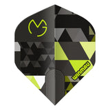 Winmau Prism Delta MvG Logo Green Premium Standard Flights-2-Premier Darts
