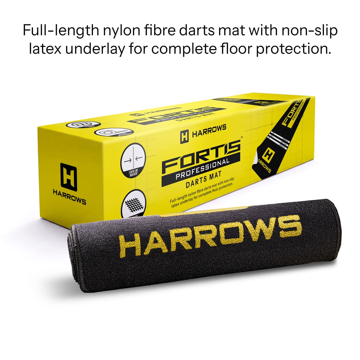 Harrows Fortis Mat-15-Grey-Premier Darts