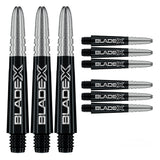 Winmau Vecta Blade X Black & Silver Dart Shafts-Dart Shafts-2-Premier Darts