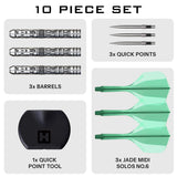 Harrows Torrent Parralel QP 90% Tungsten Steel Tip Darts-7-23 GRAM-Premier Darts