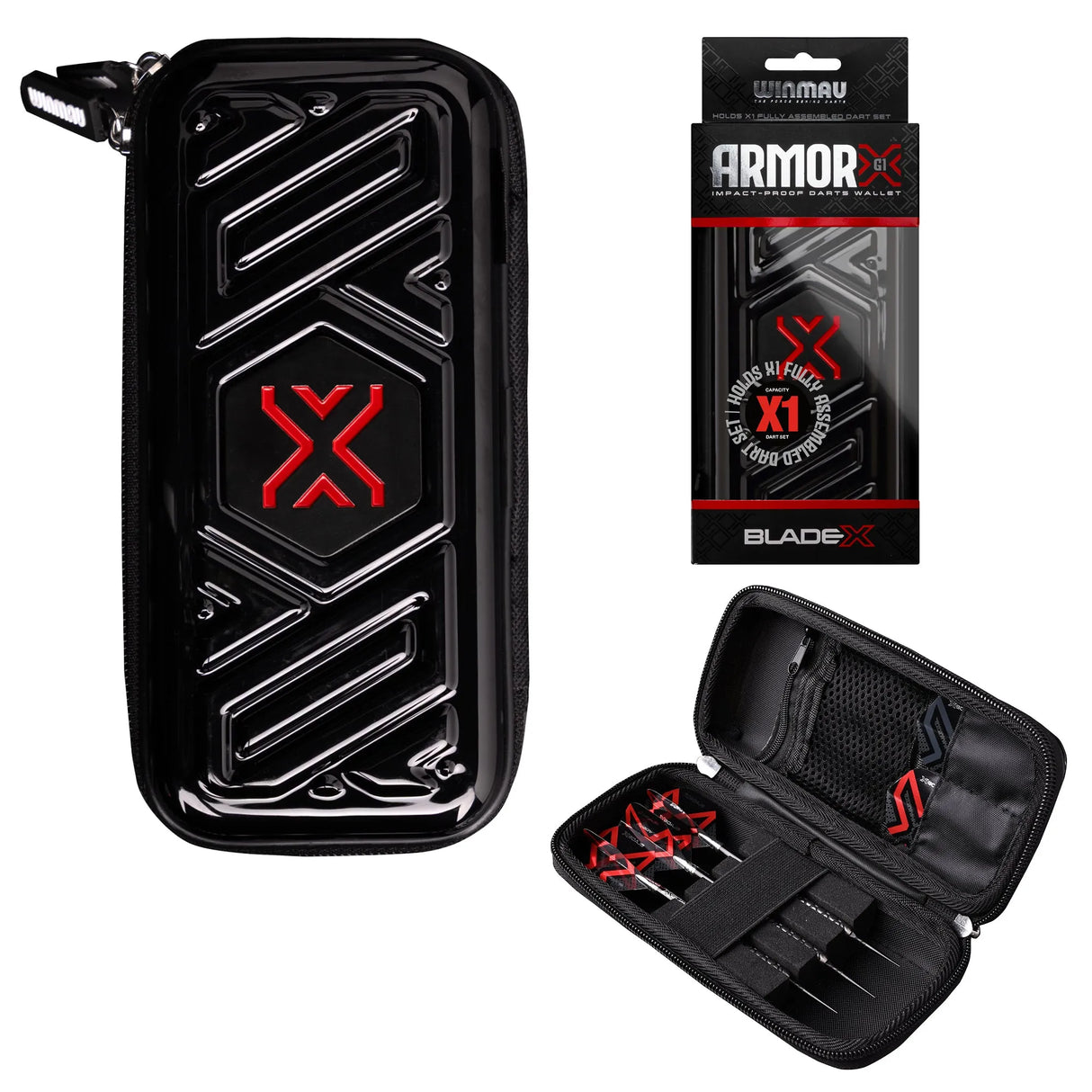 Winmau Blade X Armor G1 Dart Wallet-1-Premier Darts