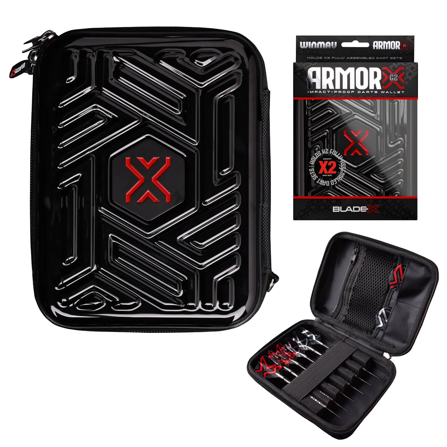 Winmau Blade X Armor G2 Dart Wallet-1-Premier Darts