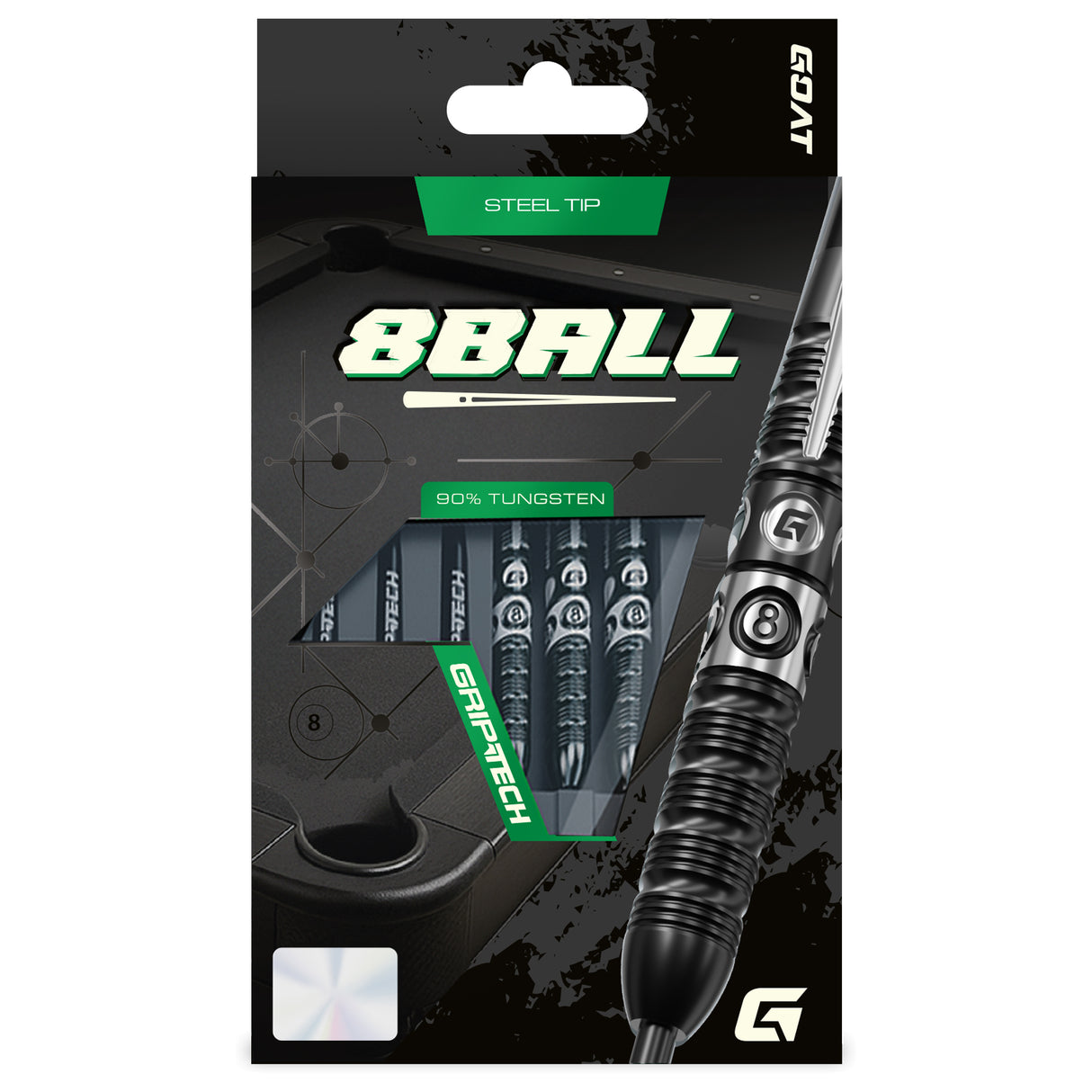 GOAT 8Ball 90% Tungsten Steel Tip Darts-Darts-7-Premier Darts
