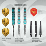 Shot Alchemy Volta 90% Tungsten Steel Tip Darts-5-23 GRAM-Premier Darts