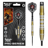 Shot Pro Series Alexander Merkx TP 90% Tungsten Steel Tip Darts-1-23 GRAM-Premier Darts
