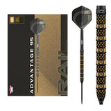 Bull's NL Advantage Rail CP 95% Tungsten Steel Tip Darts-1-22 GRAM-Premier Darts