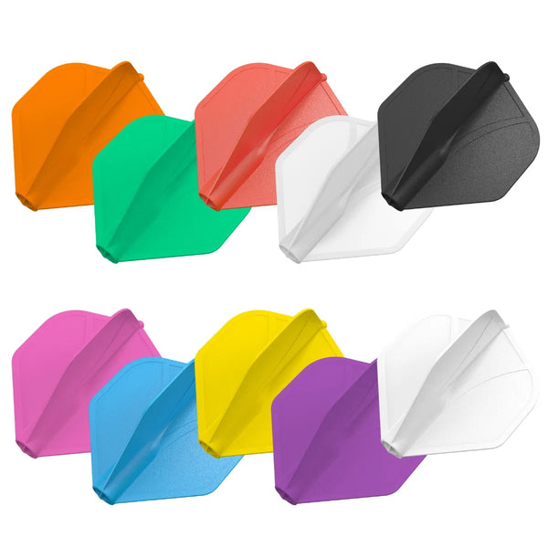 Shot Airfoil Moulded Flight Set-1-Black-Premier Darts