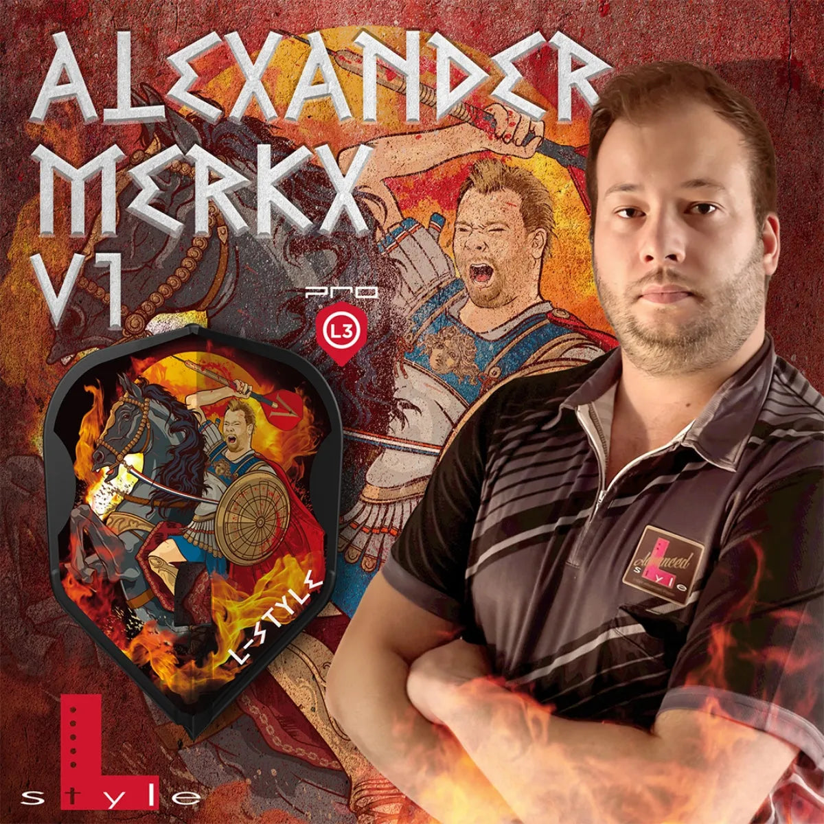 L-Style Alexander Merkx L3 PRO Black Flights