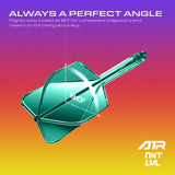 GOAT A1R Flight System No6-3-Black-Short-Premier Darts