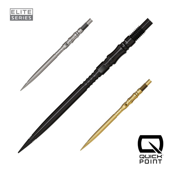 Harrows Axis Elite Series Quick Points-1-Black-30mm-Premier Darts