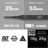Target Darts Scope 11 90% Tungsten Soft Tip Darts