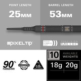Target Darts Scope 10 90% Tungsten Soft Tip Darts