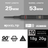 Target Darts Scope 10 90% Tungsten Soft Tip Darts-4-18 GRAM-Premier Darts