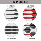 Target Darts Scope 10 90% Tungsten Soft Tip Darts-3-18 GRAM-Premier Darts