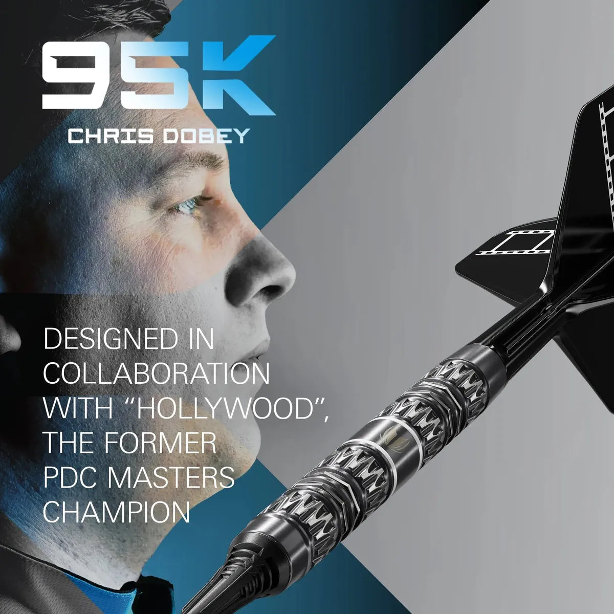 Target Darts Chris Dobey 95K 95% Tungsten Soft Tip Darts-4-18 GRAM-Premier Darts