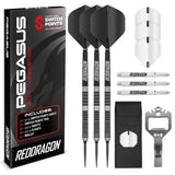 Red Dragon Pegasus SP 90% Tungsten Steel Tip Darts-1-22 GRAM-Premier Darts