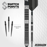 Red Dragon Pegasus SP 90% Tungsten Steel Tip Darts-4-22 GRAM-Premier Darts