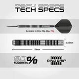 Red Dragon Pegasus SP 90% Tungsten Steel Tip Darts-7-22 GRAM-Premier Darts