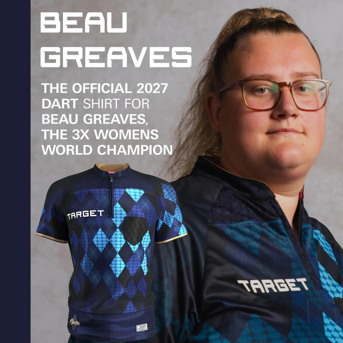 Target Darts Beau Greaves 2027 Player Shirt-3-Small-Premier Darts