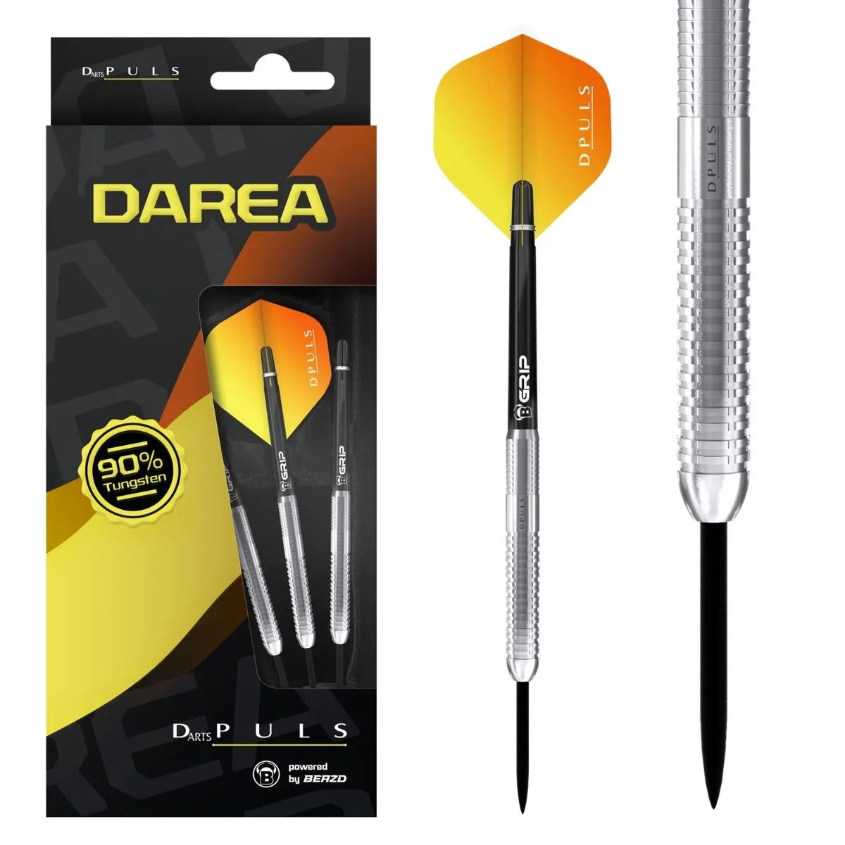 DPuls Darea 90% Tungsten Steel Tip Darts-1-22g-Premier Darts