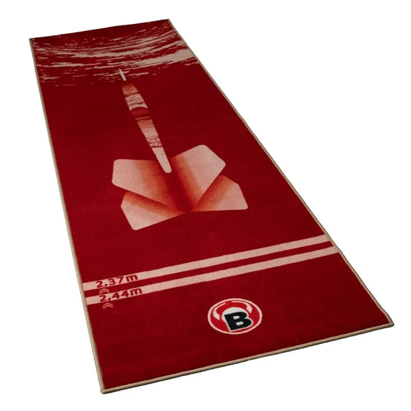 BEAZD 180 Carpet Darts Mat Red-1-Premier Darts