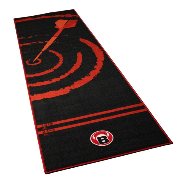 BEAZD 140 Carpet Darts Mat Red / Black-1-Premier Darts