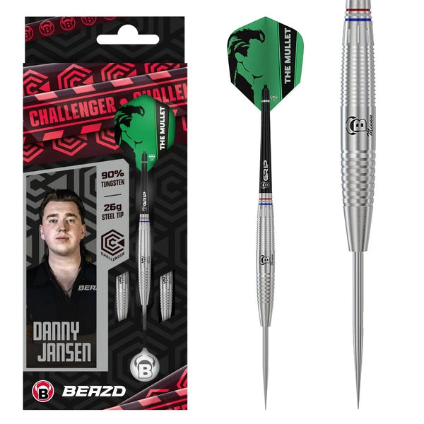 BEAZD Challenger Danny Jansen 90% Tungsten Steel Tip Darts-1-26 GRAM-Premier Darts