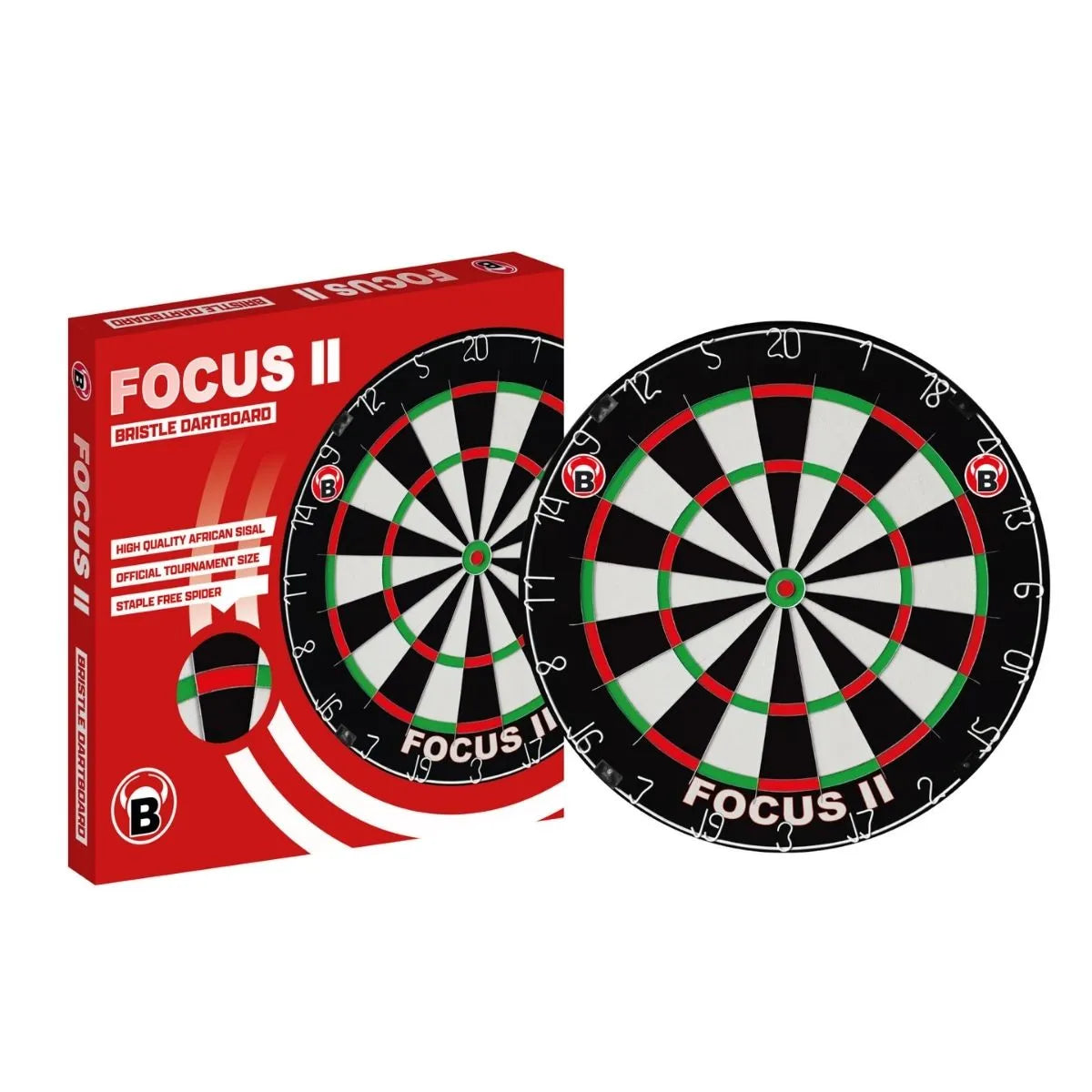 BEAZD Focus II Professional Dartboard-3-Premier Darts