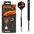 BEAZD Mamba 97 M2 Black Titanium 97% Tungsten Steel Tip Darts-1-22 GRAM-Premier Darts