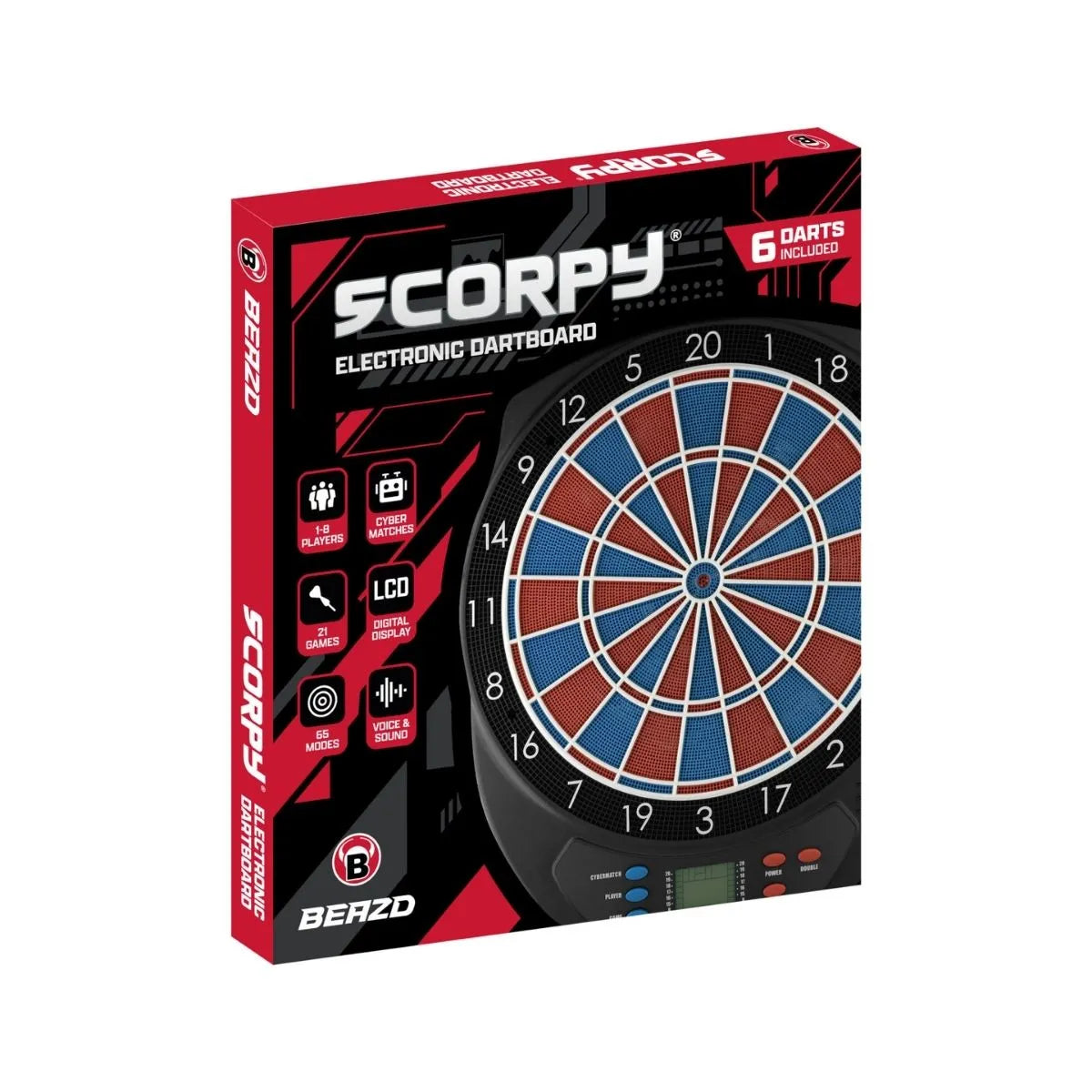BEAZD Scorpy Electonic Dart Board-2-Premier Darts