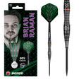 BEAZD Brian "The Riddler" Raman 90% Tungsten Steel Tip Darts-1-22 GRAM-Premier Darts
