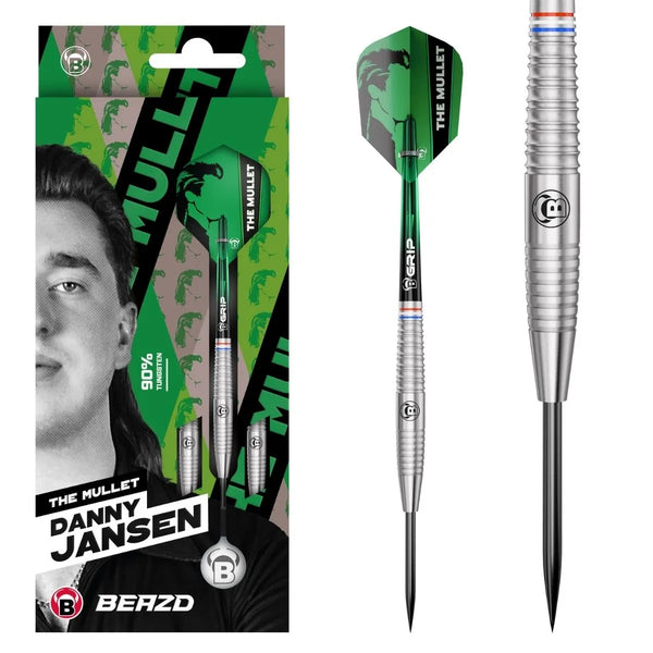 BEAZD Danny Jansen G2 90% Tungsten Steel Tip Darts-1-22 GRAM-Premier Darts