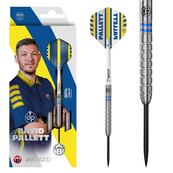 BEAZD David Pallett G3 90% Tungsten Steel Tip Darts-1-20 GRAM-Premier Darts