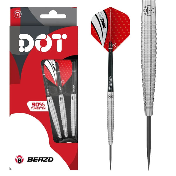 BEAZD Dot D6 90% Tungsten Steel Tip Darts-1-22 GRAM-Premier Darts