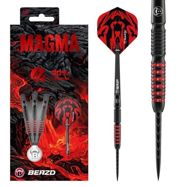 BEAZD Magma 90% Tungsten Steel Tip Darts-1-21 GRAM-Premier Darts