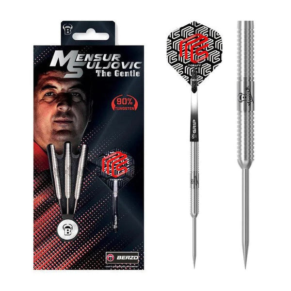 BEAZD Mensur Suljovic 90% Tungsten Steel Tip Darts-1-21 GRAM-Premier Darts