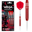 BEAZD Wega Red Brass Steel Tip Darts-1-21 GRAM-Premier Darts