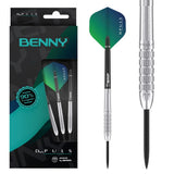 DPuls Benny 90% Tungsten Steel Tip Darts-1-23g-Premier Darts