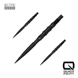 Harrows Axis Elite Series Quick Points-6-Black-30mm-Premier Darts