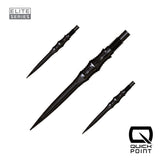 Harrows Apex Spire Elite Series Quick Points-7-Black-30mm-Premier Darts