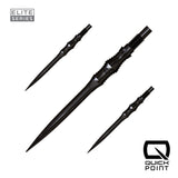 Harrows Apex Spire Elite Series Quick Points-8-Black-35mm-Premier Darts