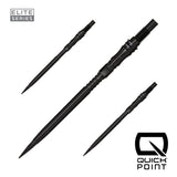 Harrows Apex Axis Elite Series Quick Points-9-Black-40mm-Premier Darts