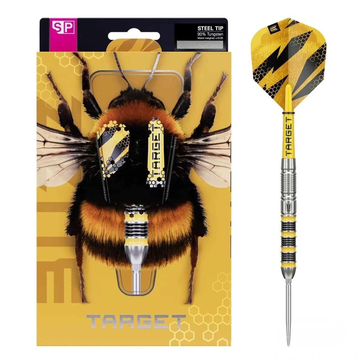 Target Darts Buzz 01 SP 90% Tungsten Steel Tip Darts-1-22 GRAM-Premier Darts