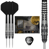 Target Japan Black Marque Blaze 90% Tungsten Steel Tip Darts-3-23 GRAM-Premier Darts